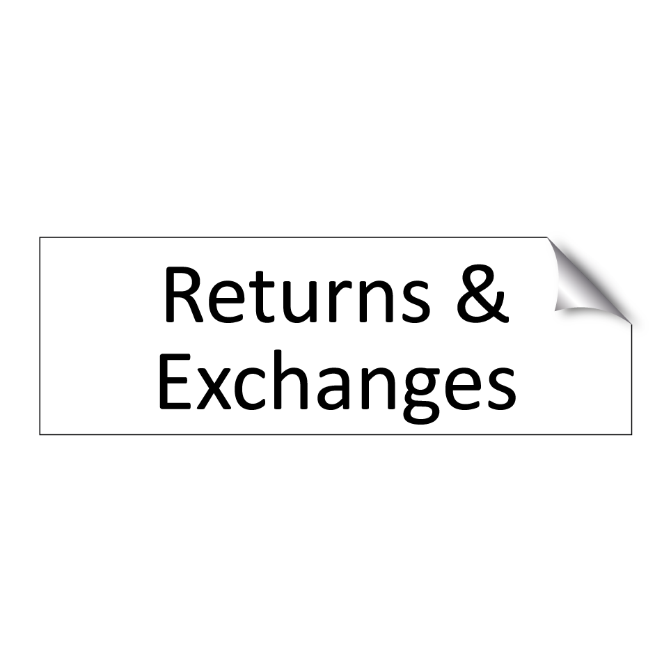 Returns & Exchanges