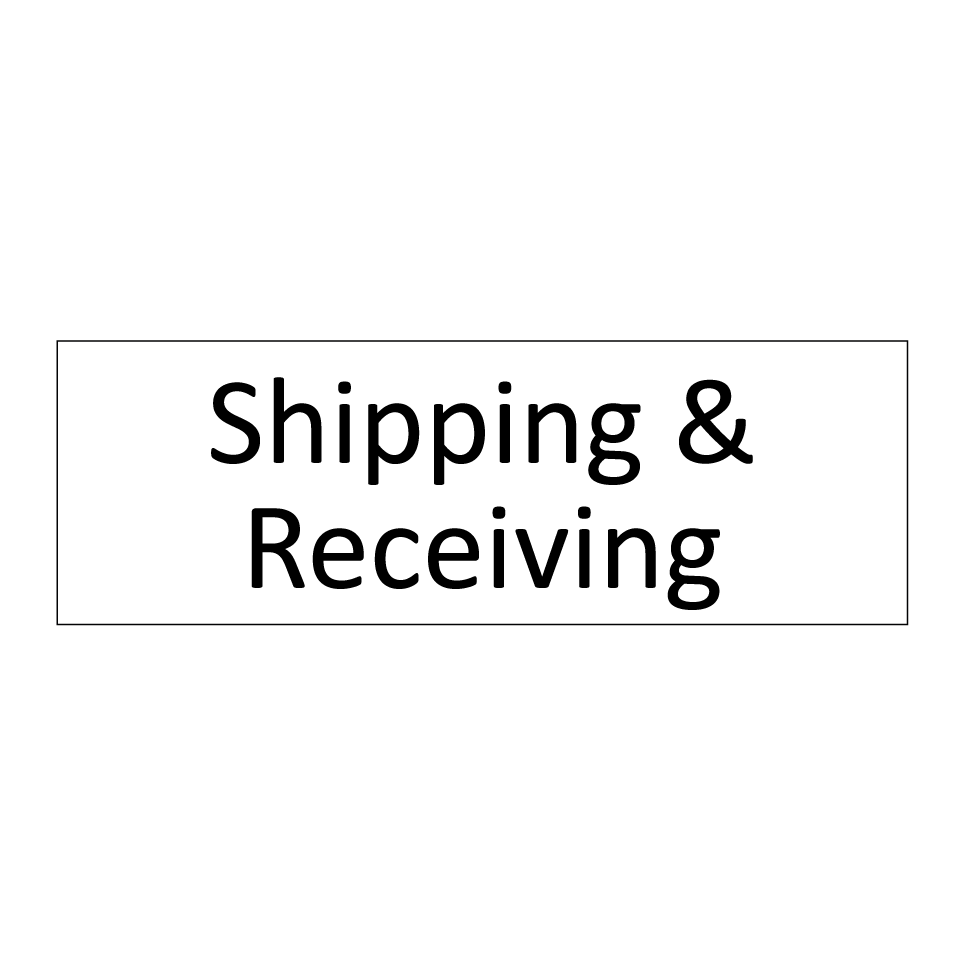 Shipping & Receiving