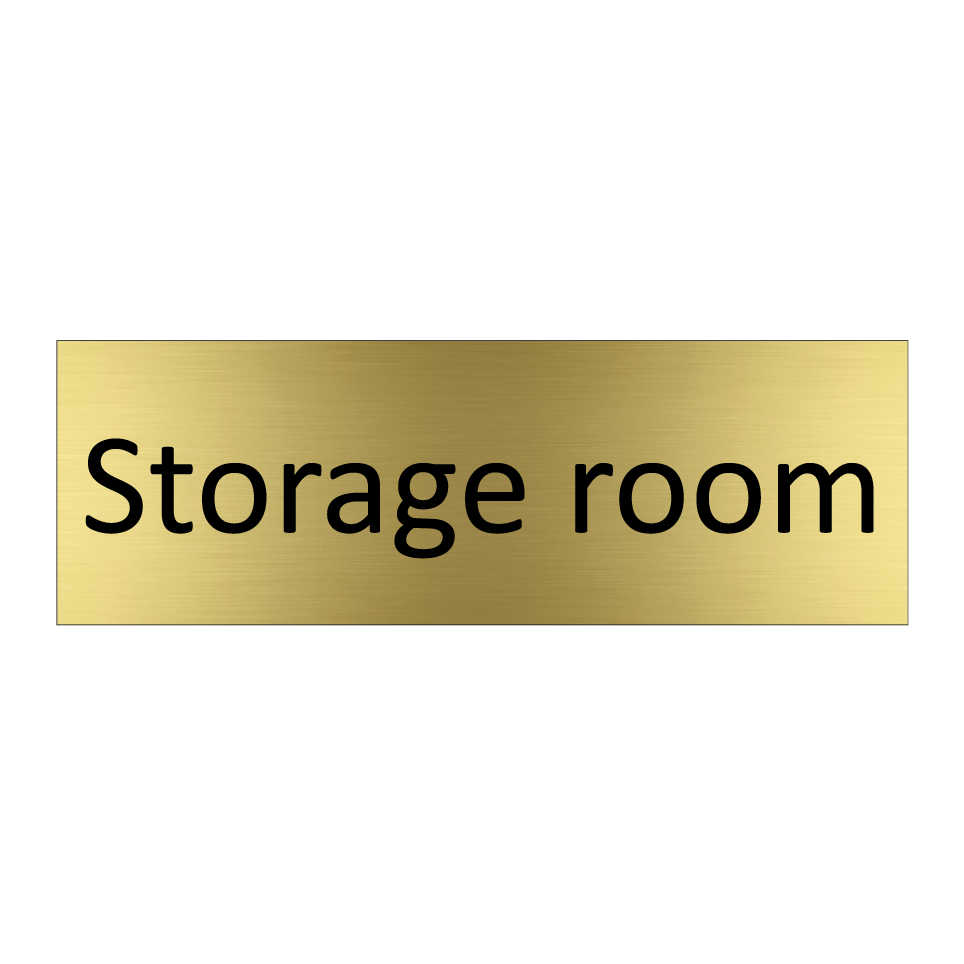 Storage room