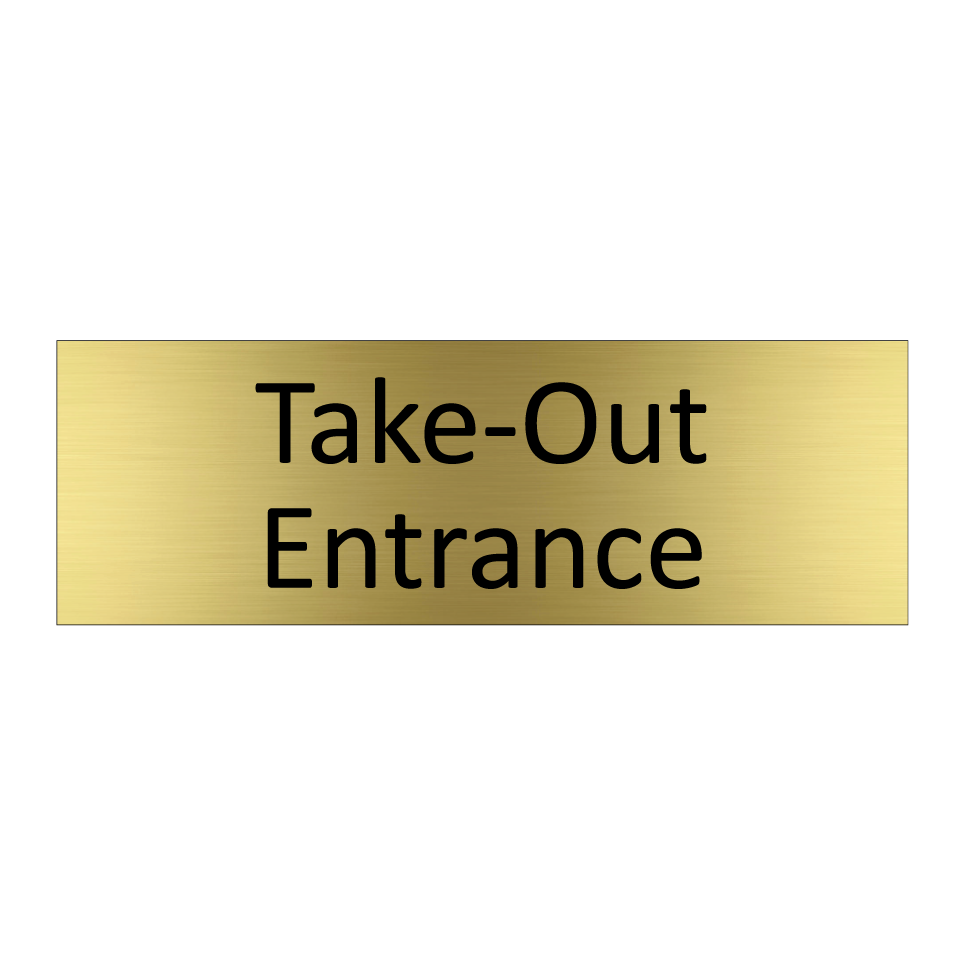 Take-Out Entrance