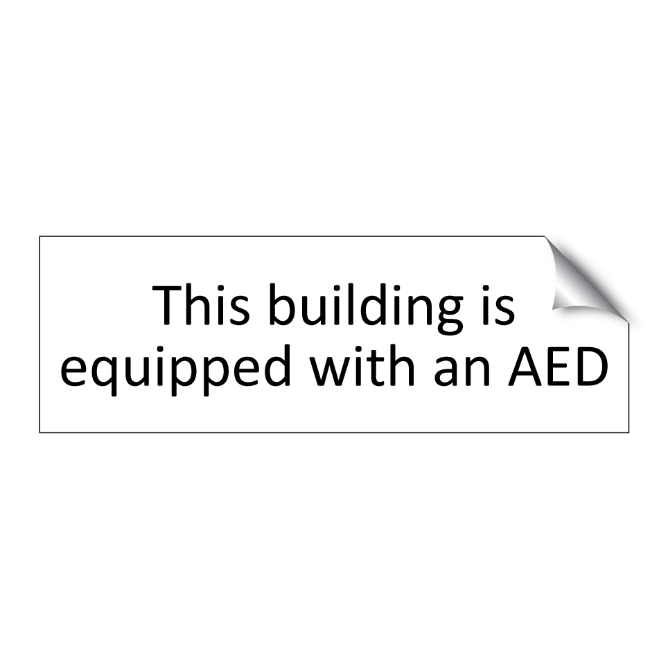 This building is equipped with an AED