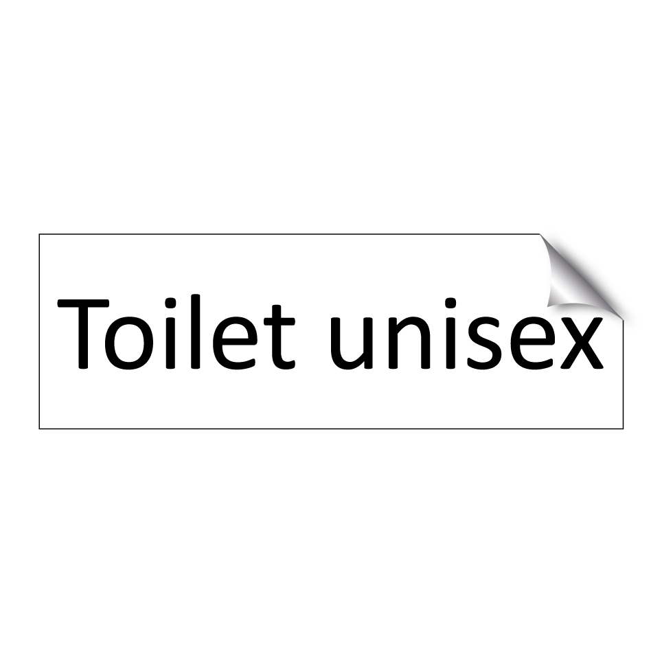 Toilet unisex