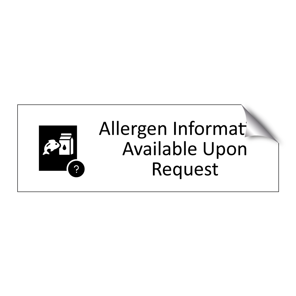 Allergen Information Available Upon Request