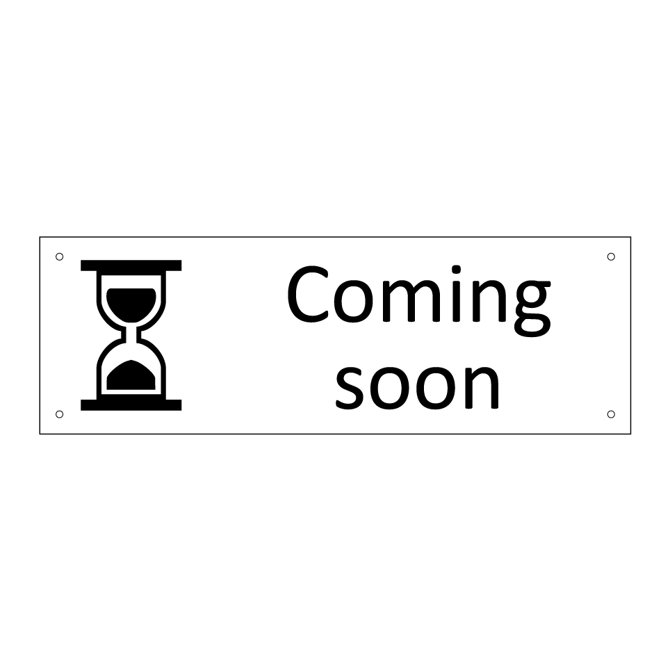 Coming soon