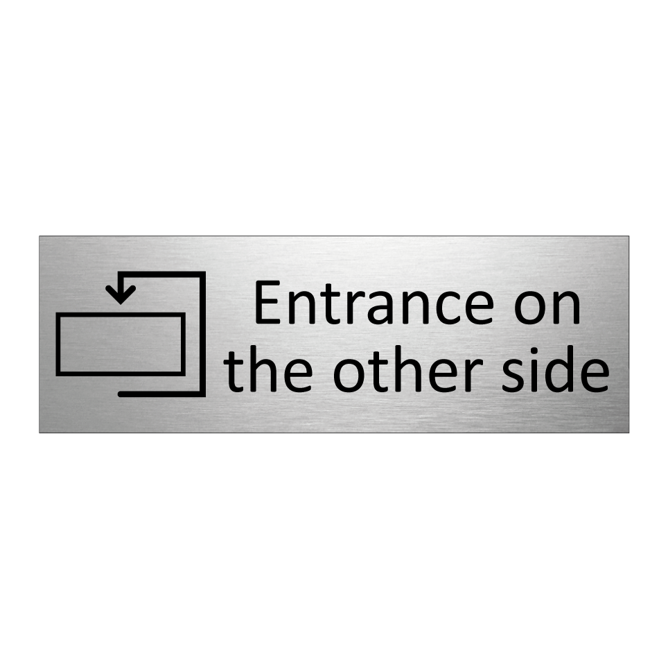 Entrance on the other side