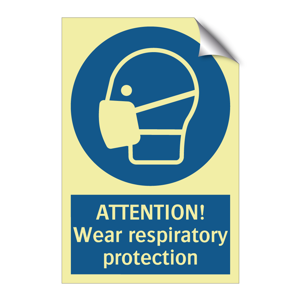 ATTENTION! Wear respiratory protection
