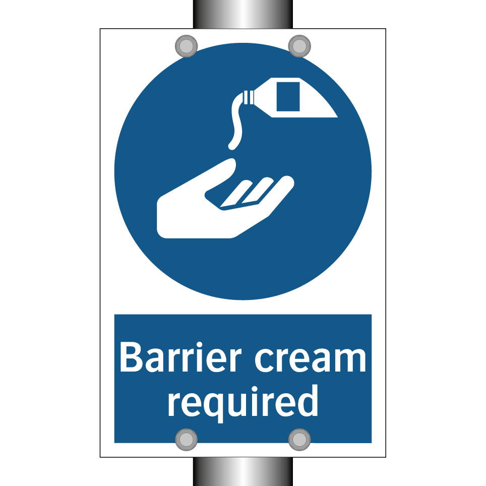 Barrier cream required