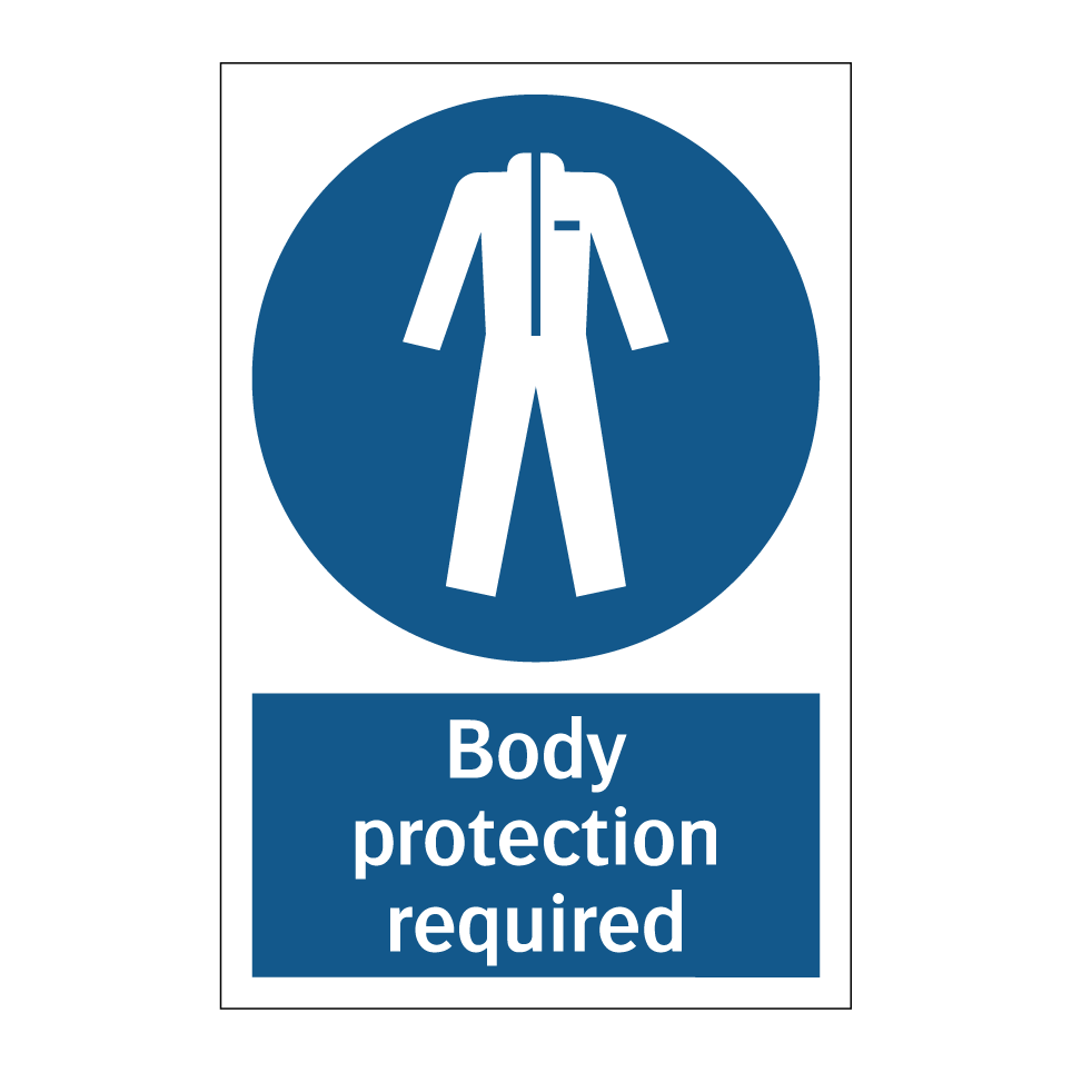 Body protection required