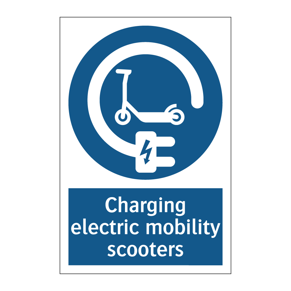 Charging electric mobility scooters