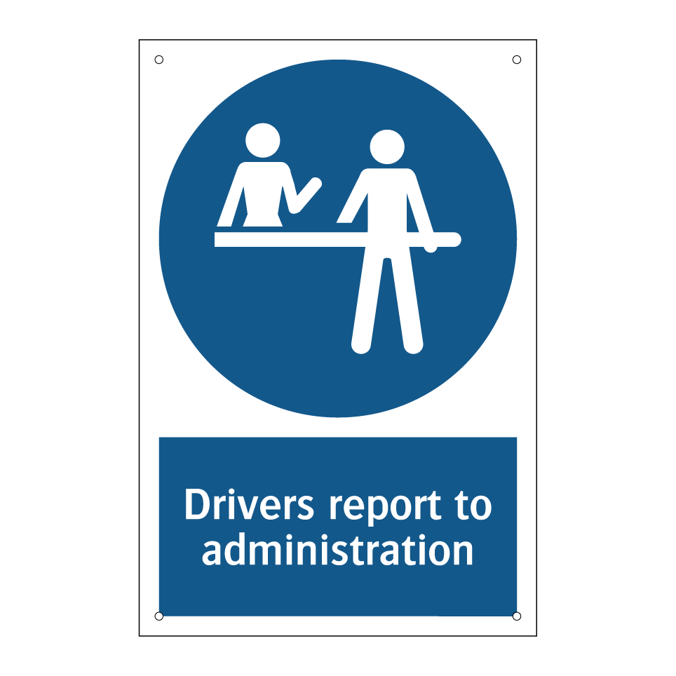 Drivers report to administration