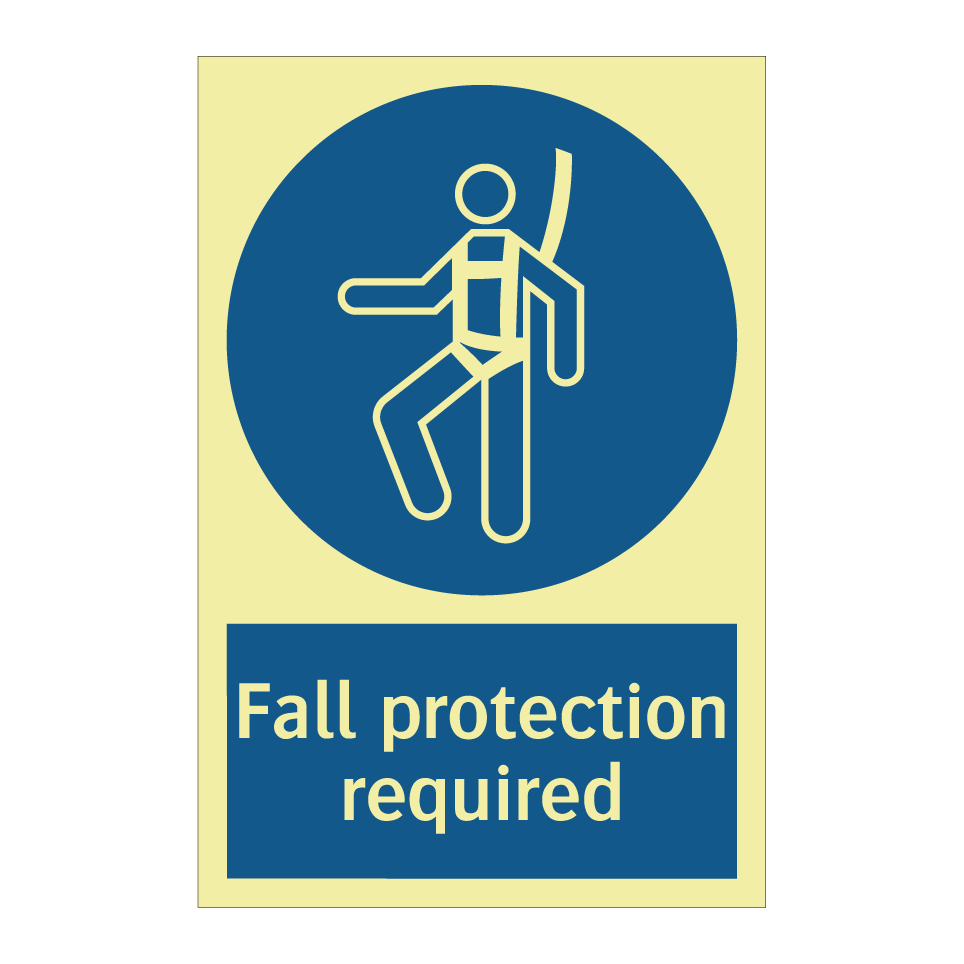 Fall protection required