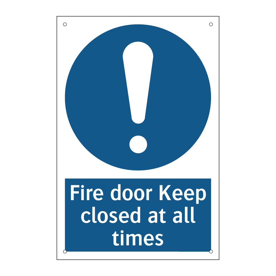 Fire door Keep closed at all times