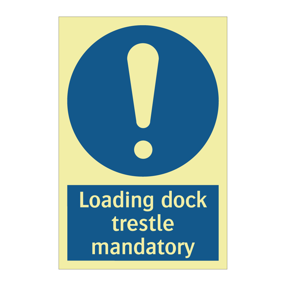 Loading dock trestle mandatory