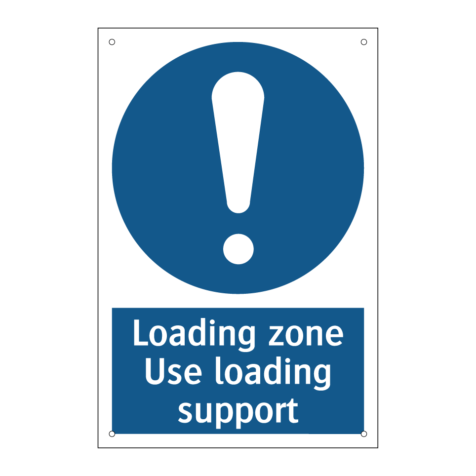 Loading zone Use loading support