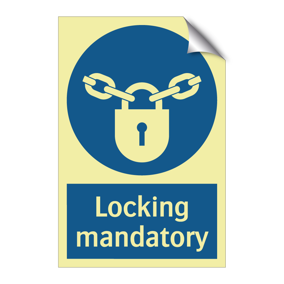 Locking mandatory