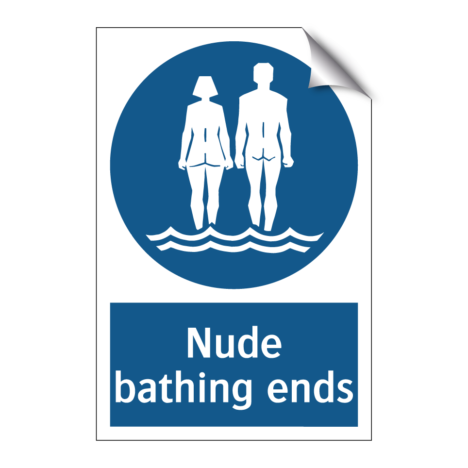 Nude bathing ends