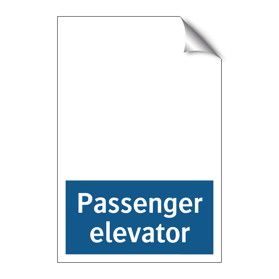 Passenger elevator