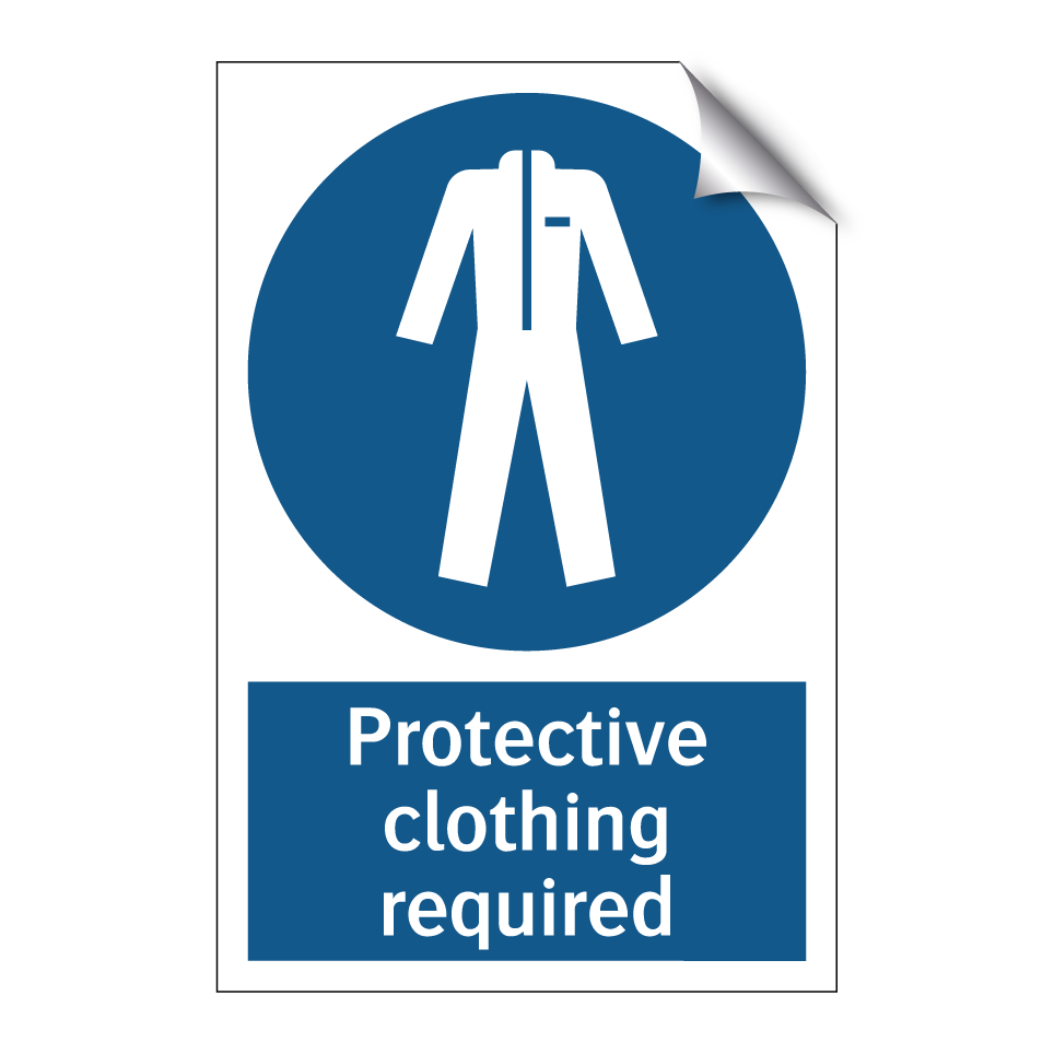 Protective clothing required