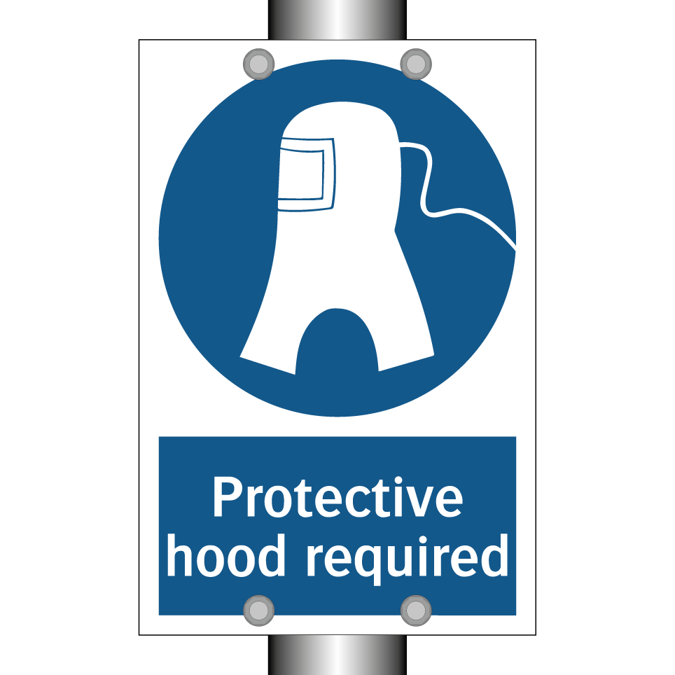 Protective hood required