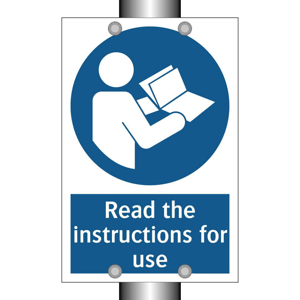 Read the instructions for use