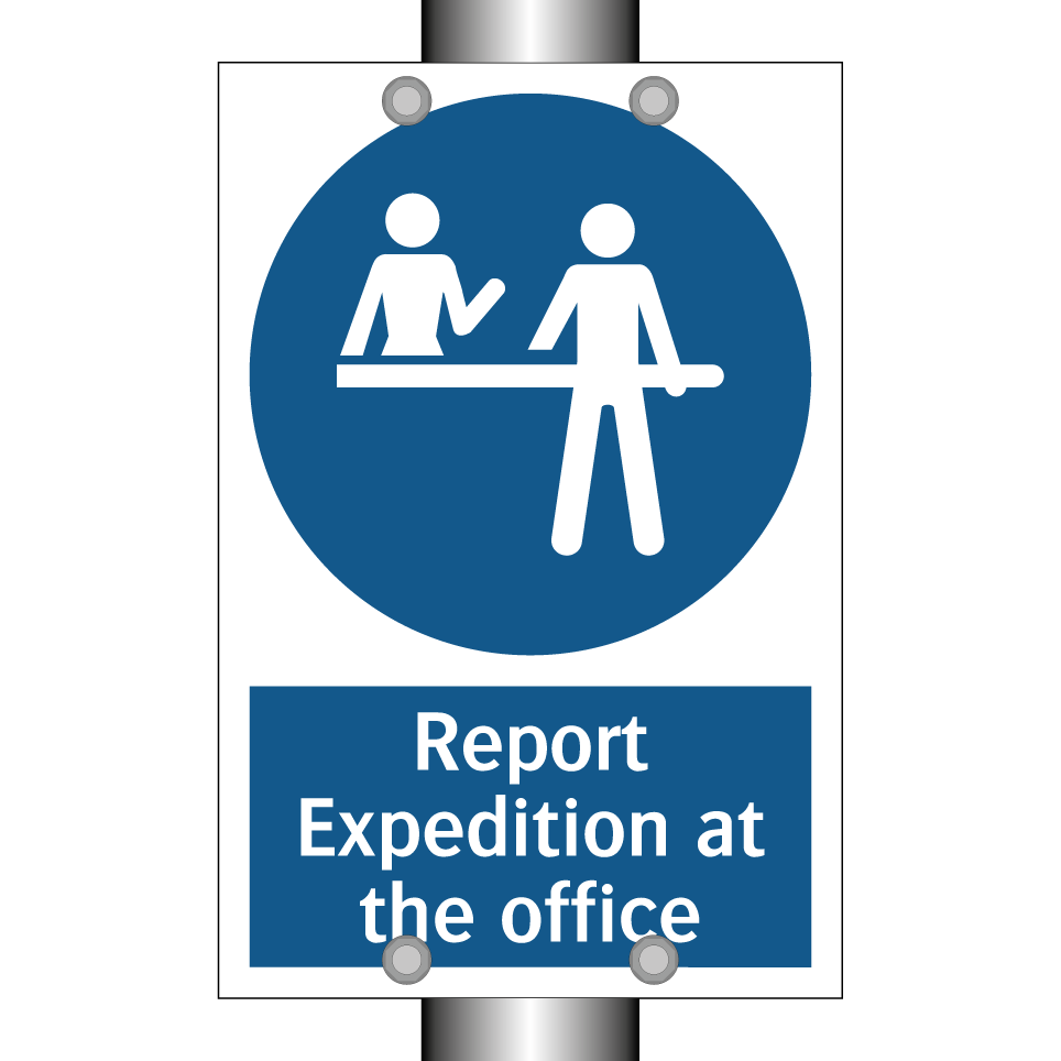 Report Expedition at the office