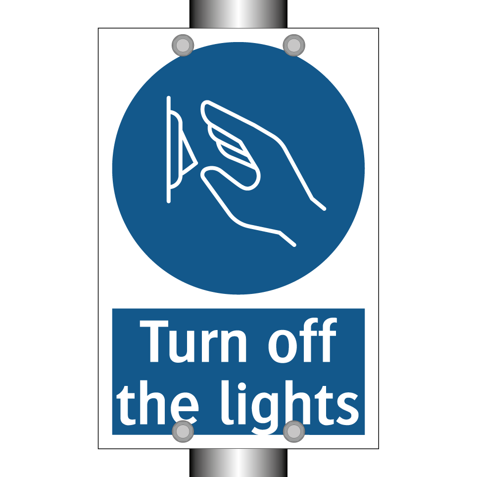 Turn off the lights
