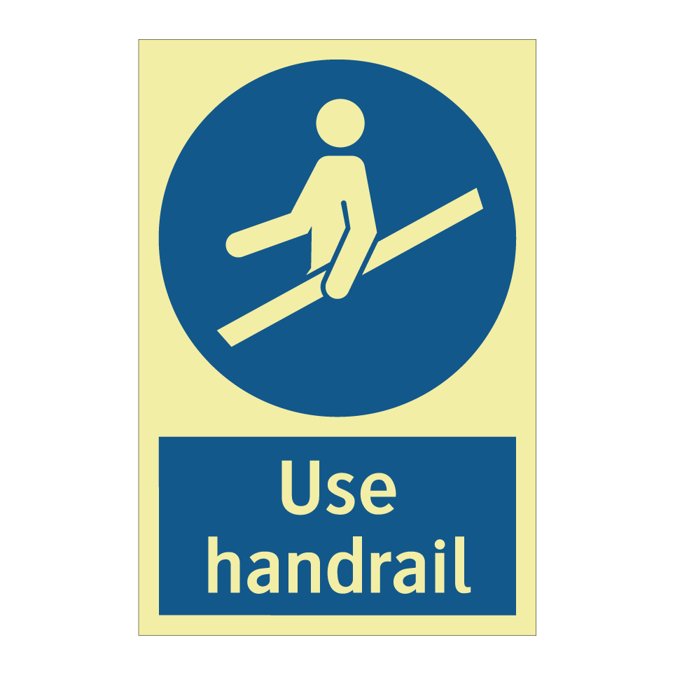 Use handrail