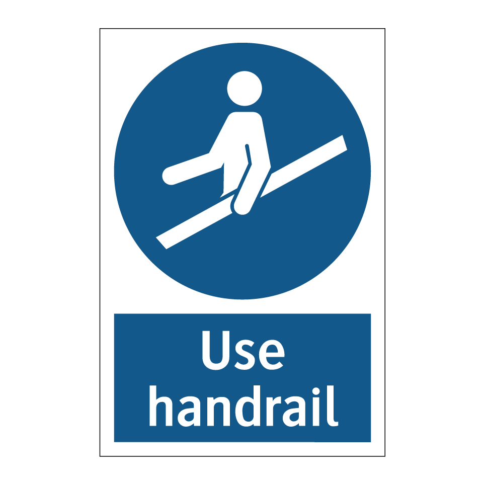 Use handrail