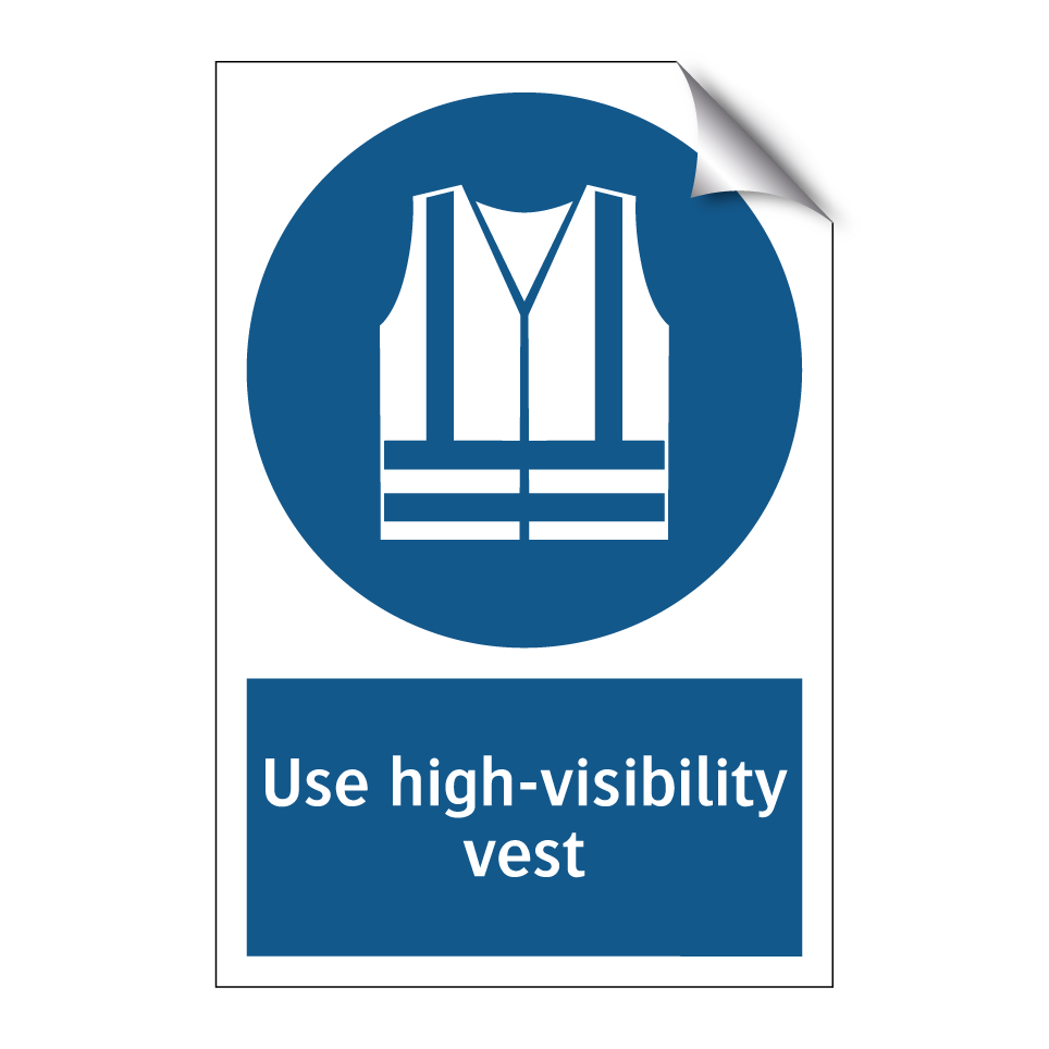 Use high-visibility vest