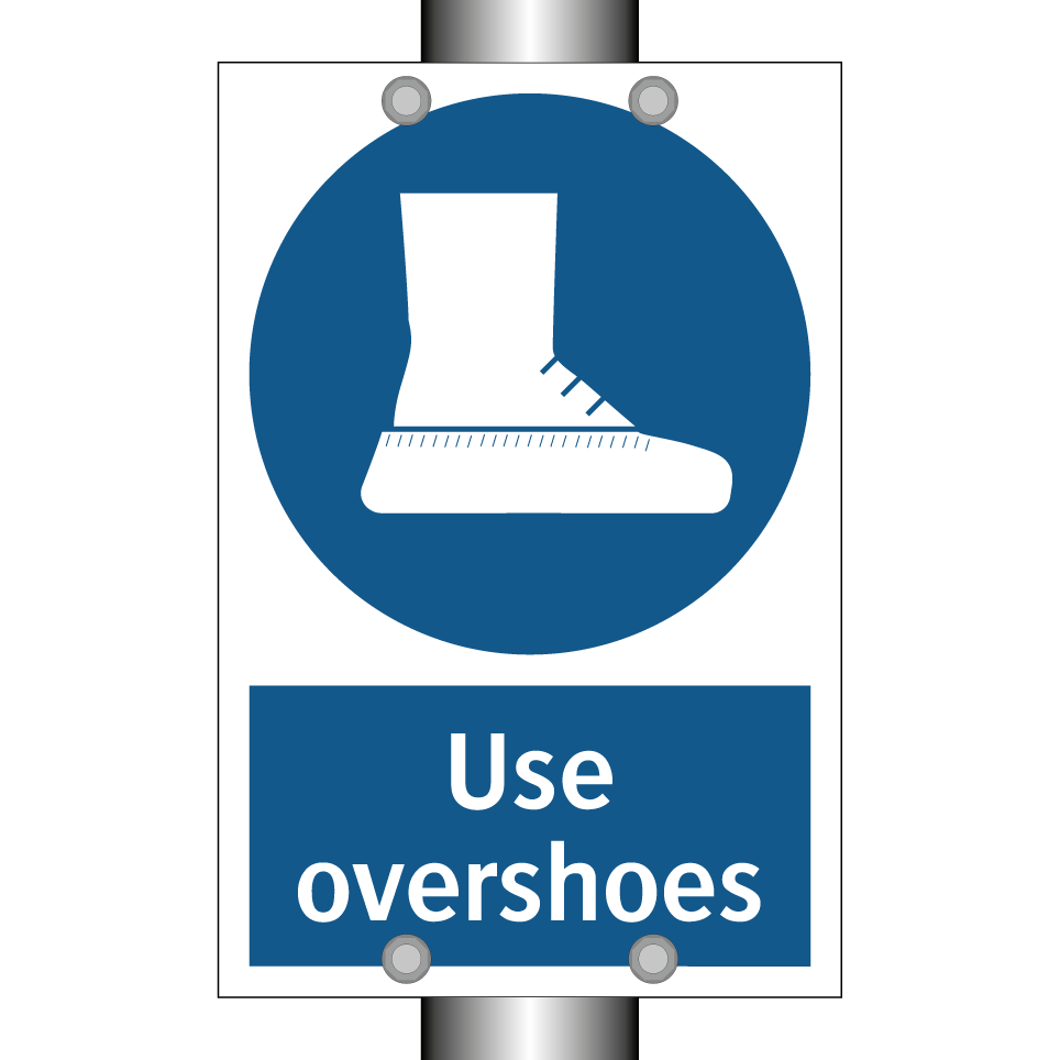 Use overshoes