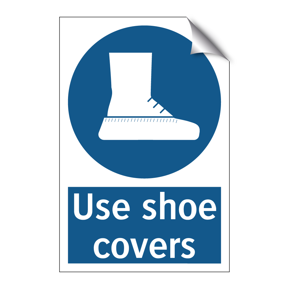 Use shoe covers