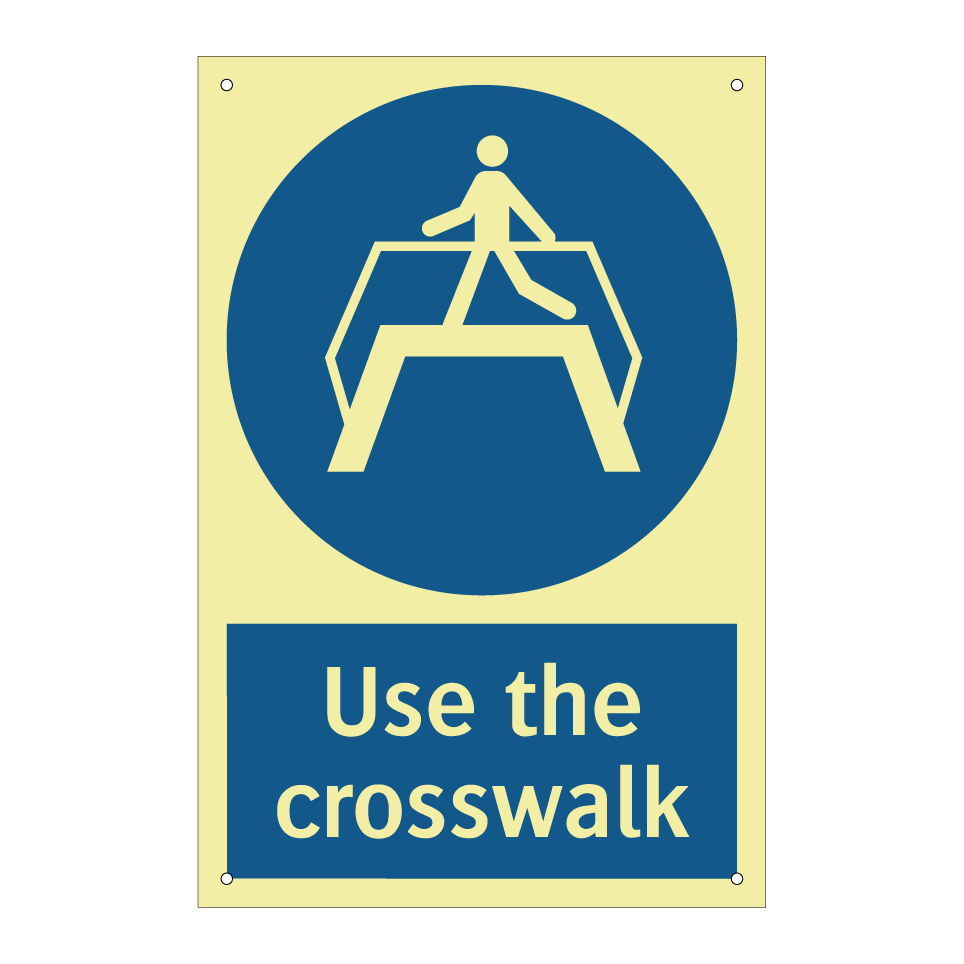 Use the crosswalk