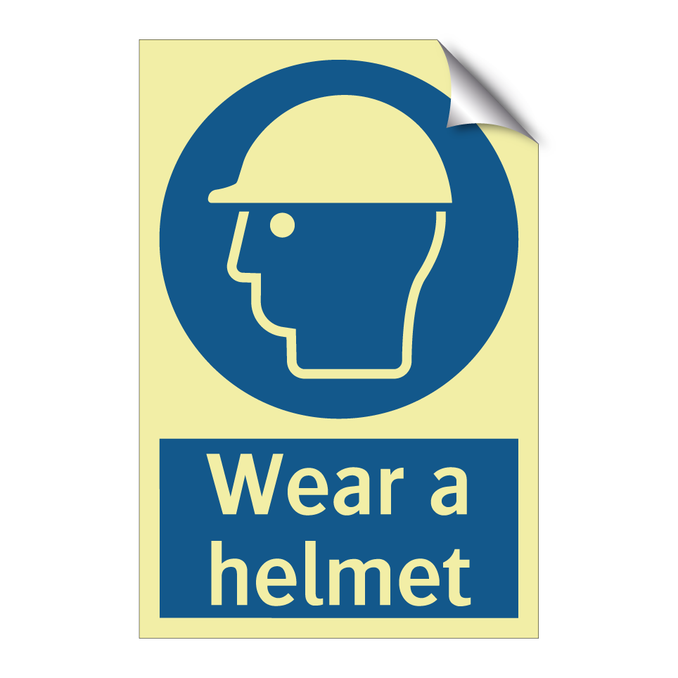 Wear a helmet