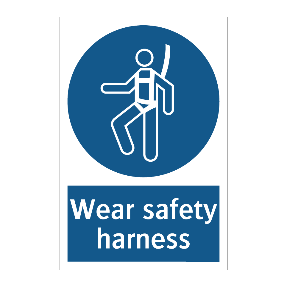 Wear safety harness
