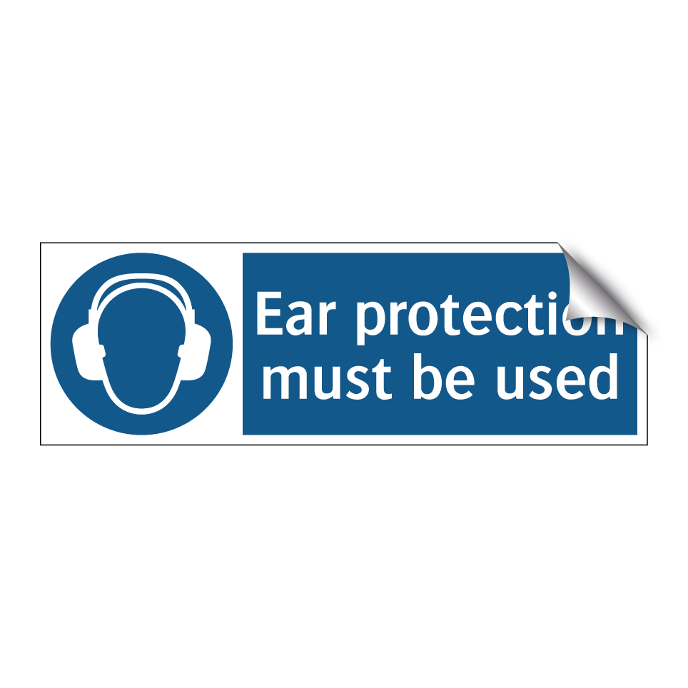 Ear protection must be used