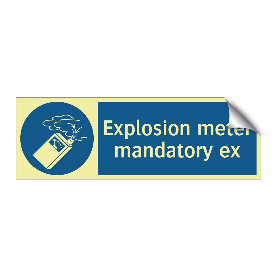 Explosion meter mandatory ex