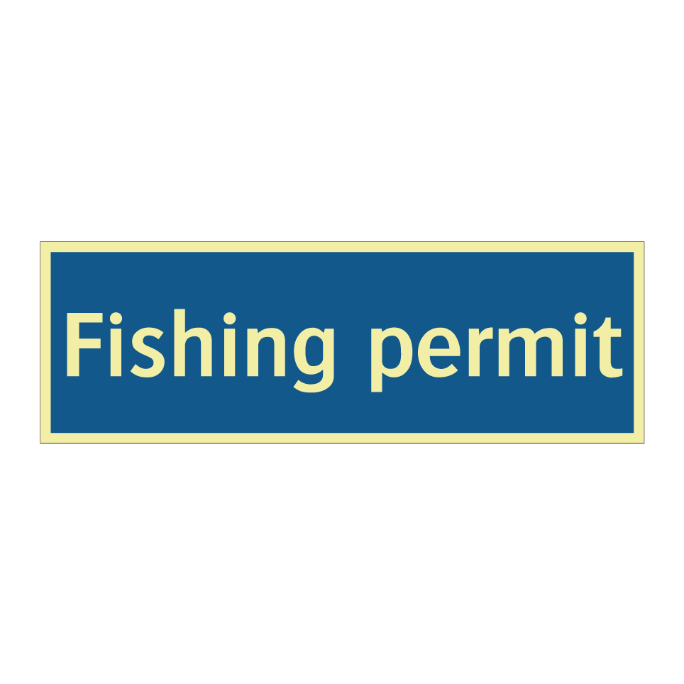 Fishing permit