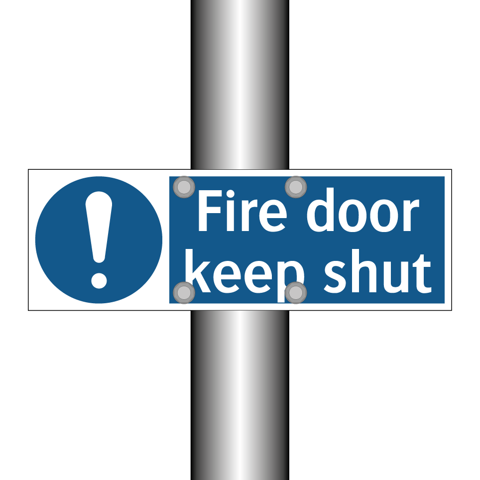 Fire door keep shut