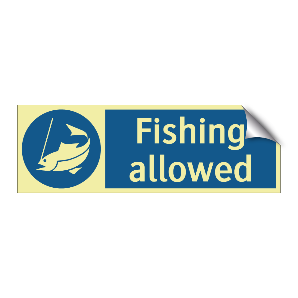 Fishing allowed