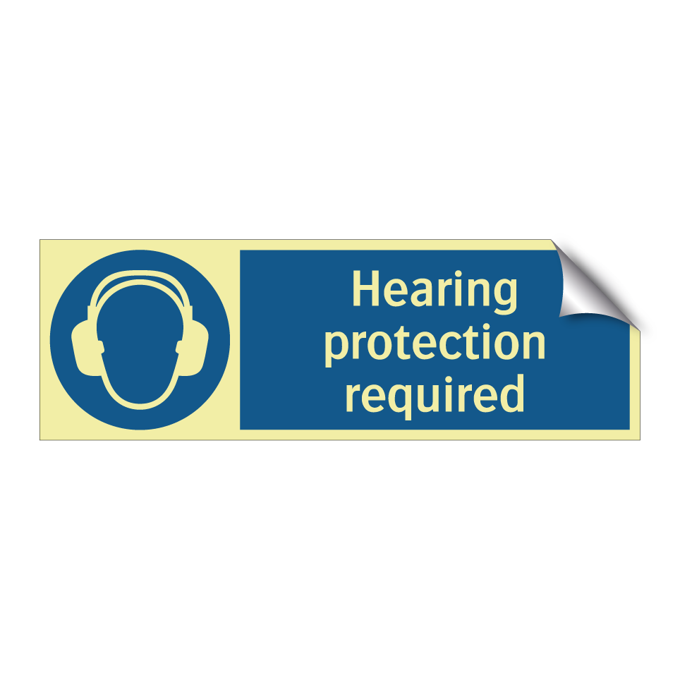 Hearing protection required