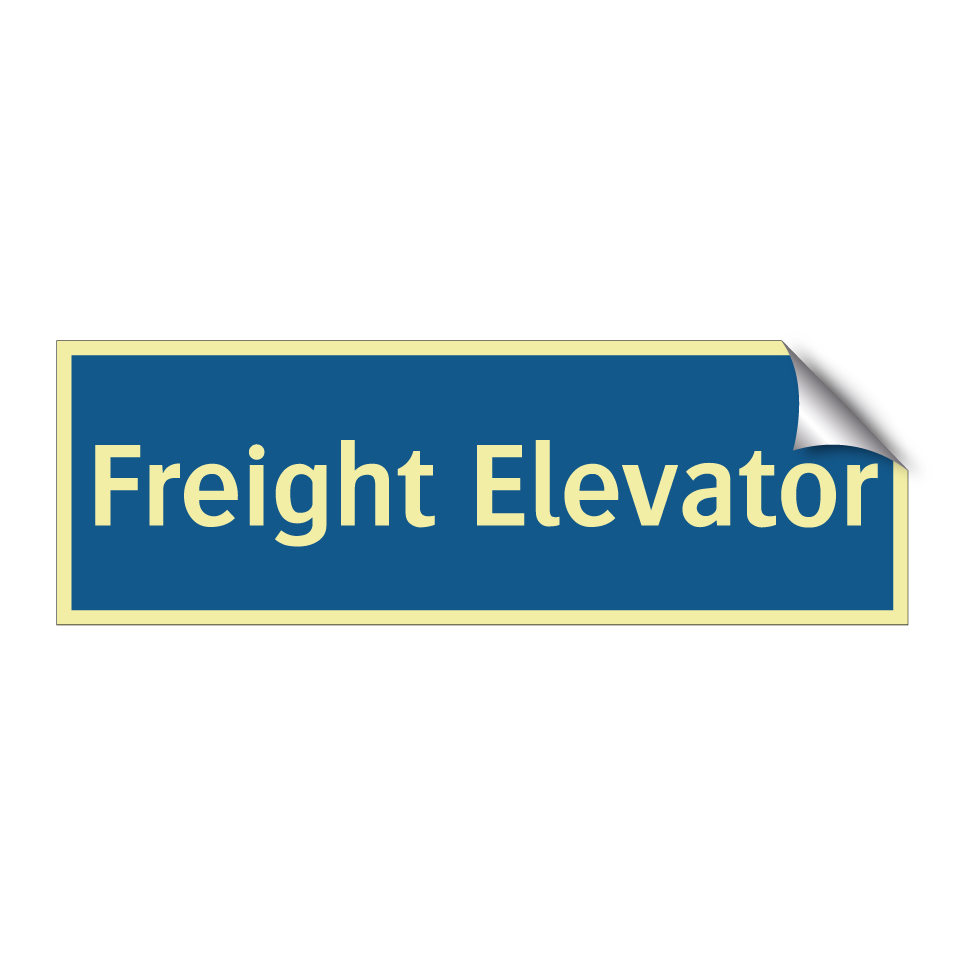 Freight Elevator