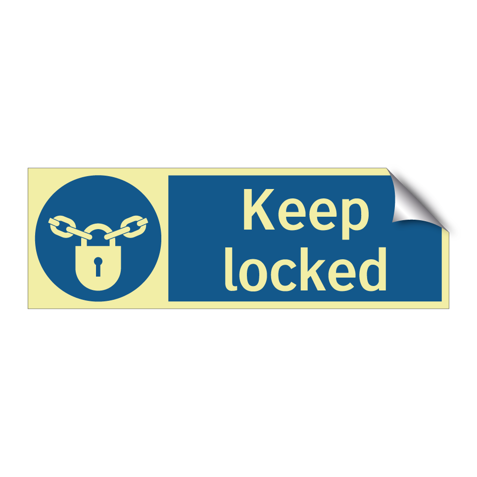 Keep locked