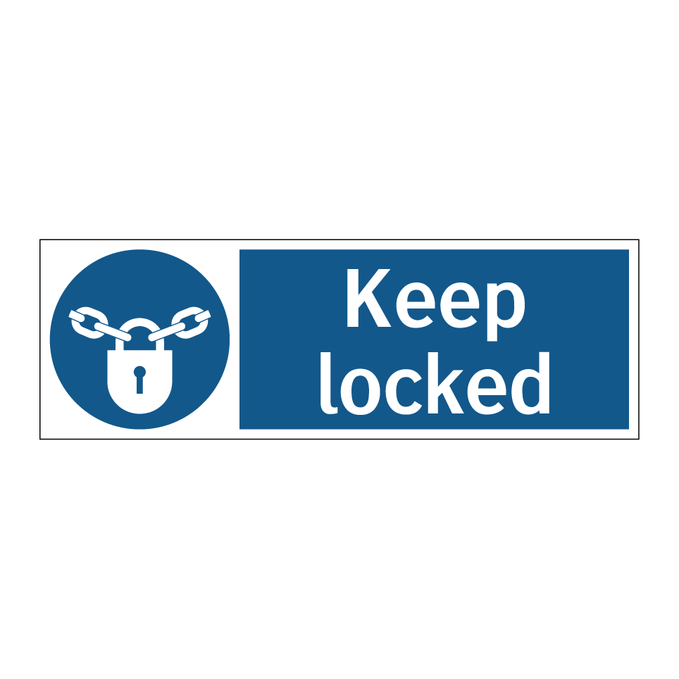 Keep locked
