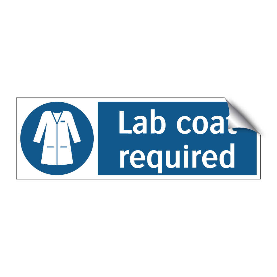 Lab coat required