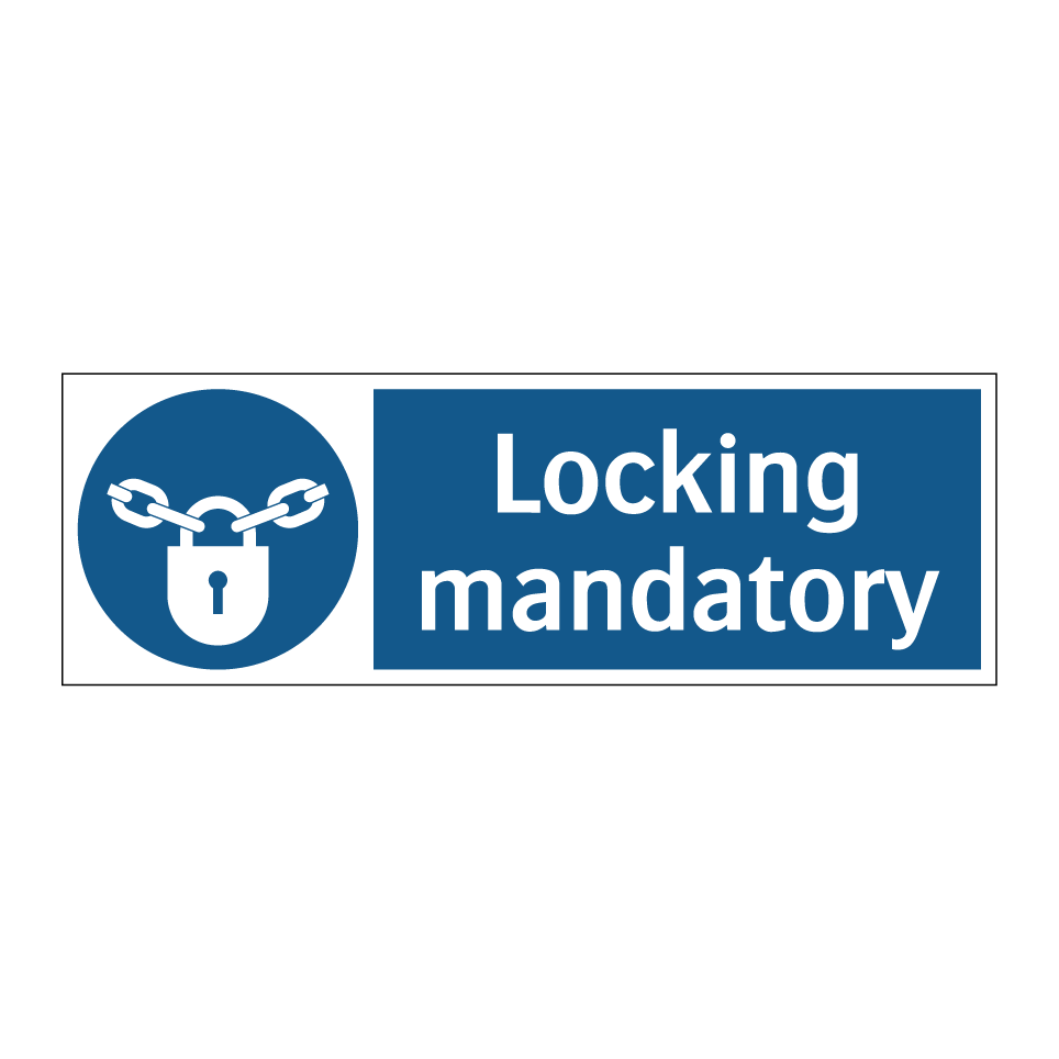 Locking mandatory