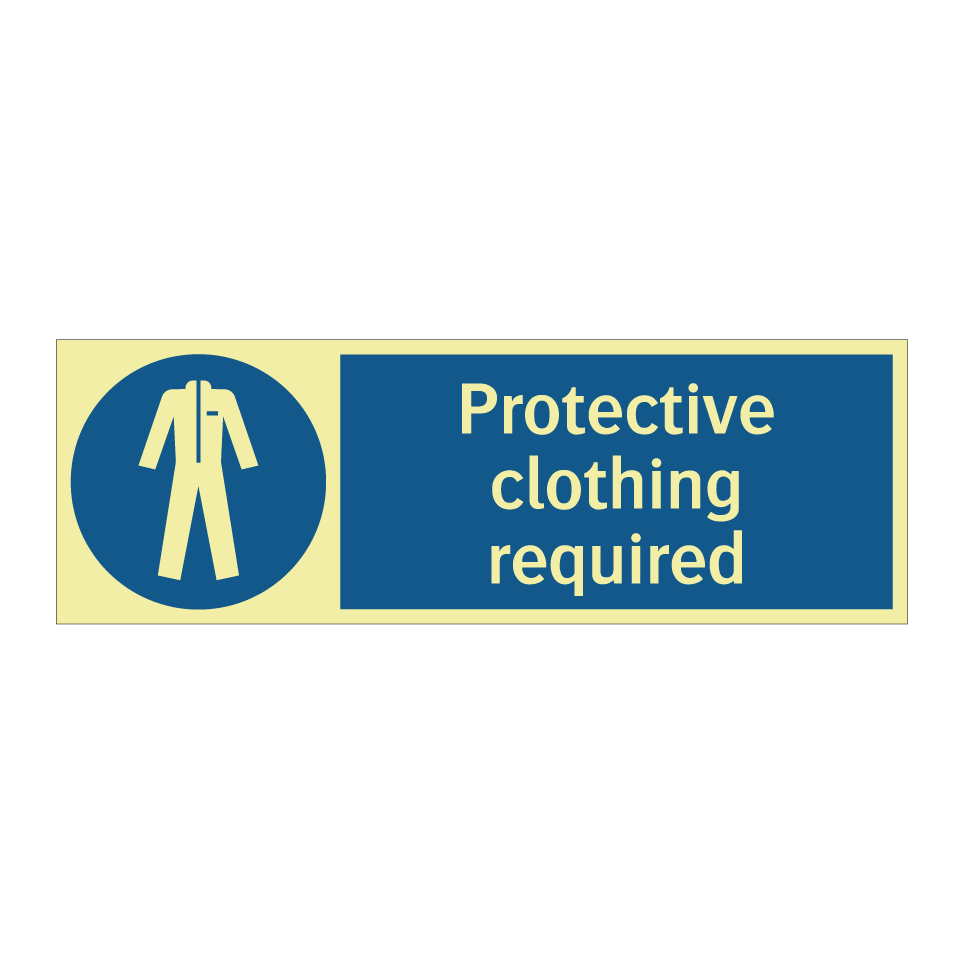 Protective clothing required
