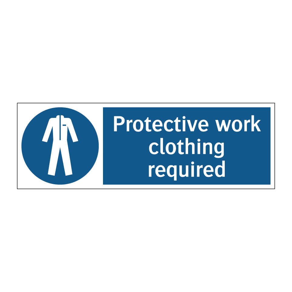Protective work clothing required