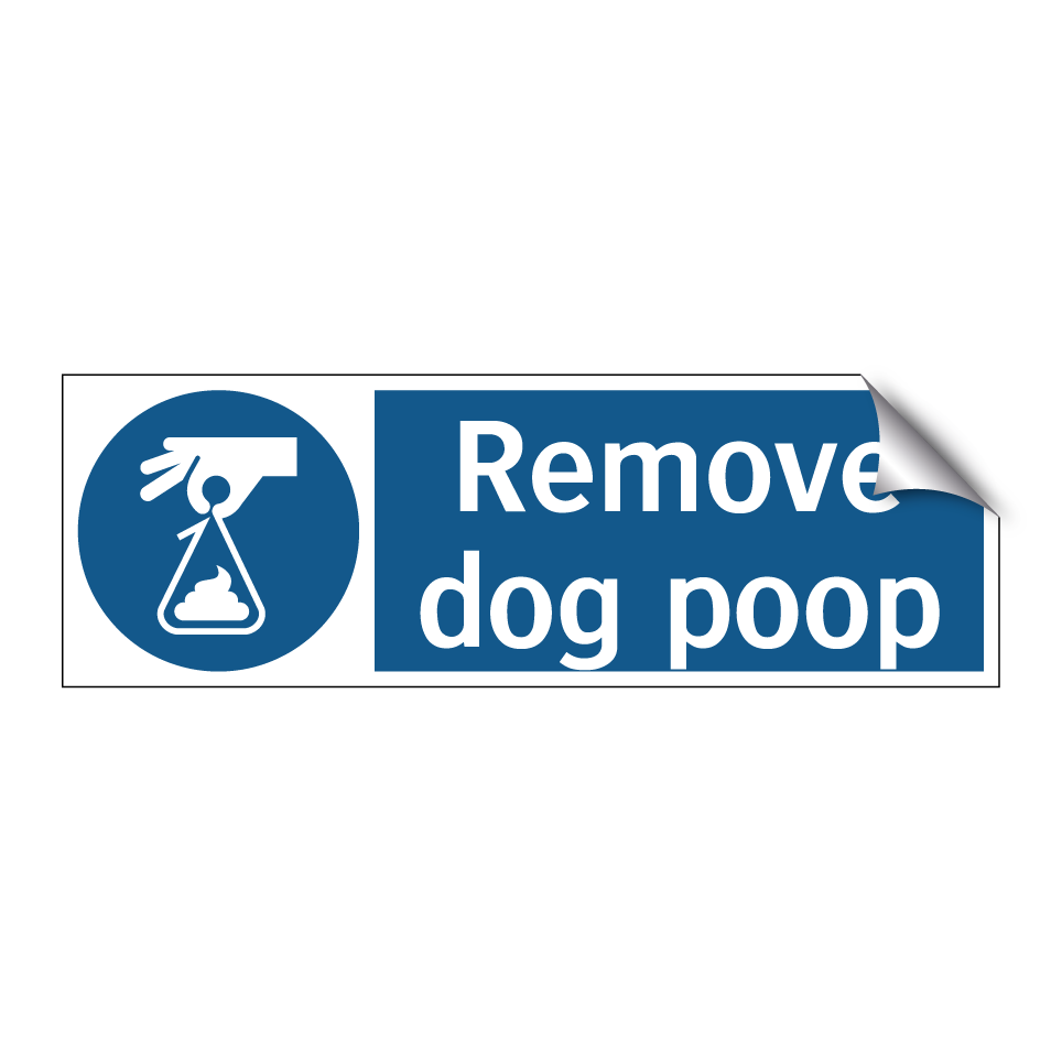 Remove dog poop
