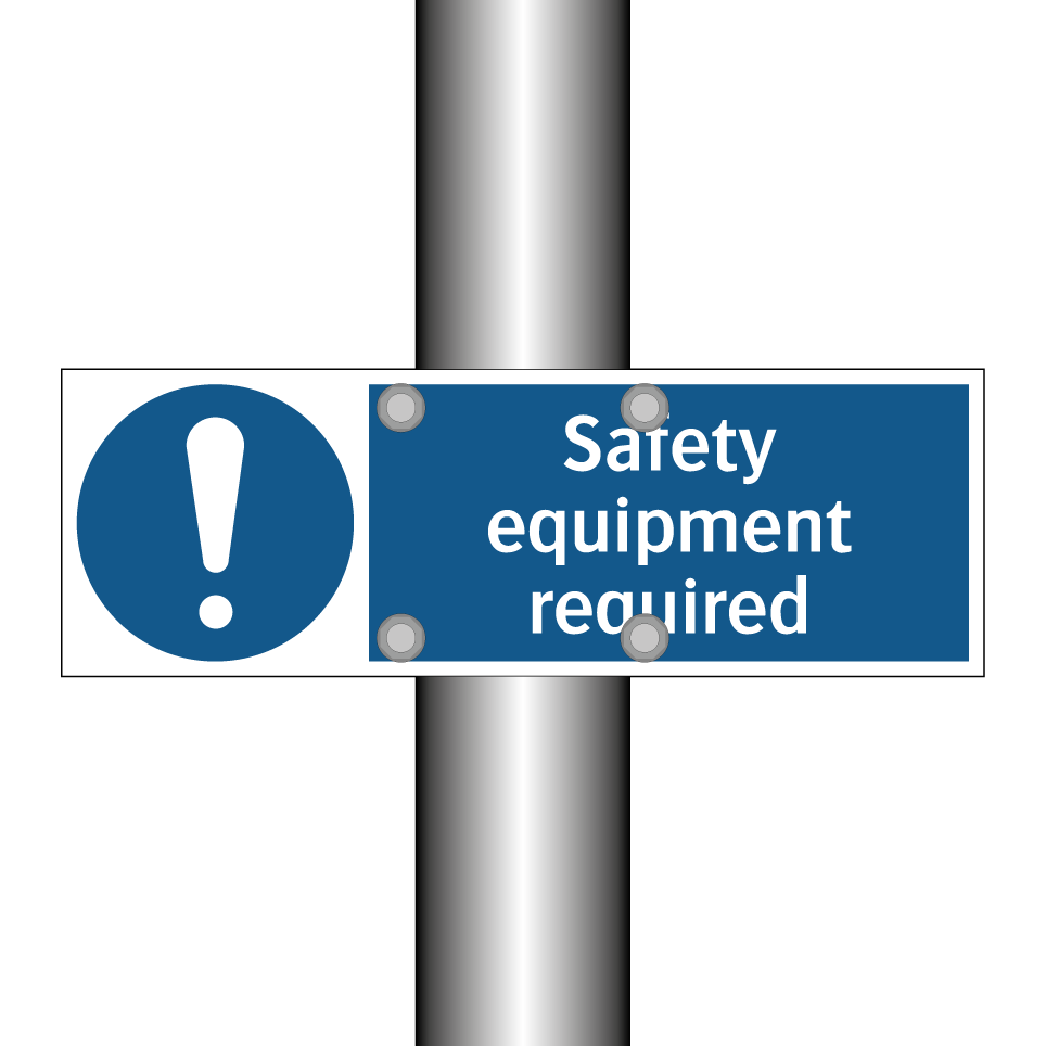 Safety equipment required