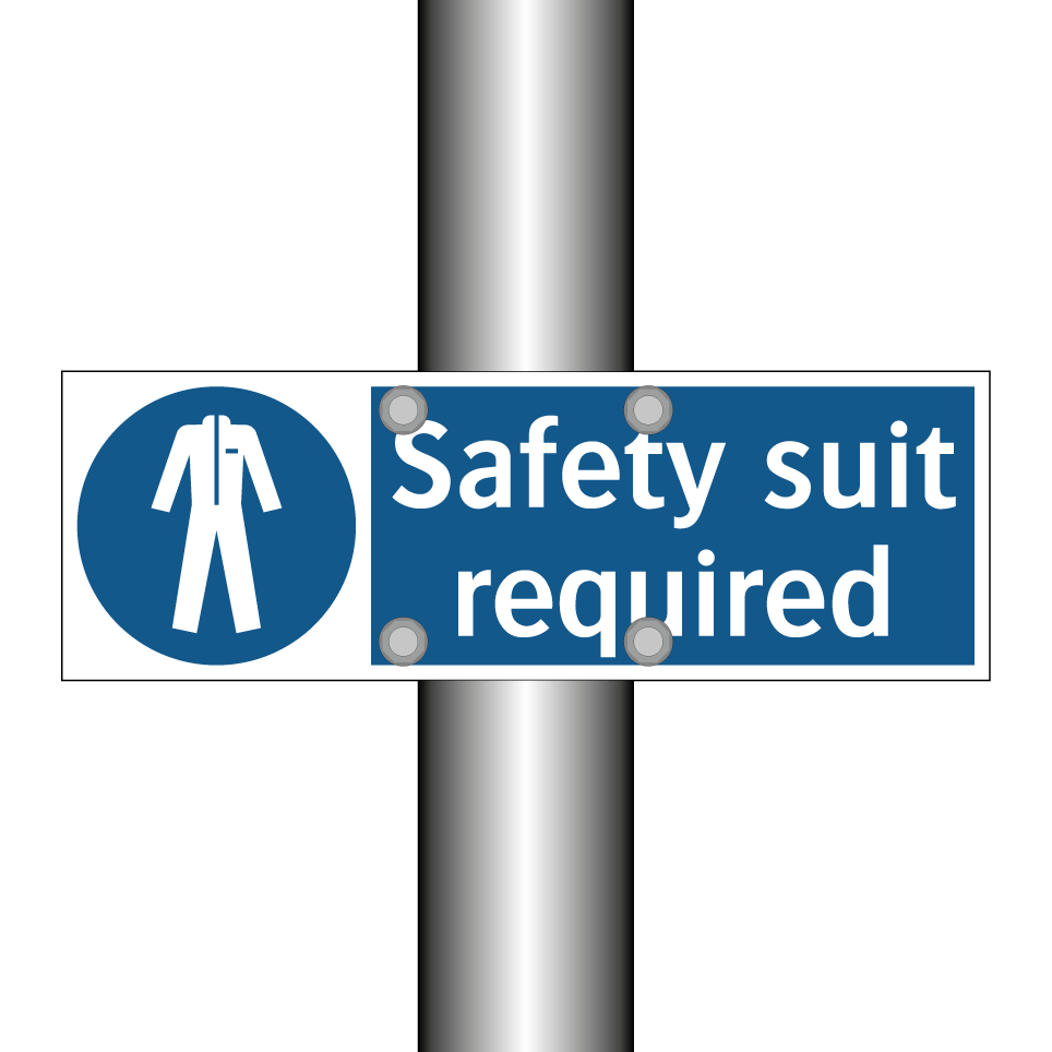 Safety suit required
